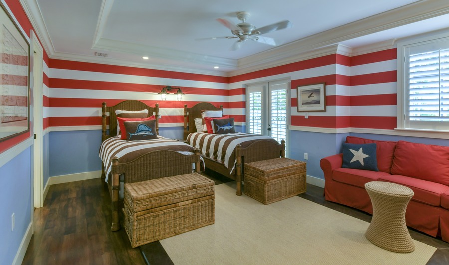 Upstairs Boys Twin Bedroom